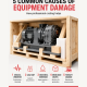 An image of a equipment in a custom crate.